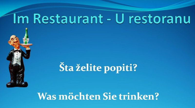 Im Restaurant - Dialog